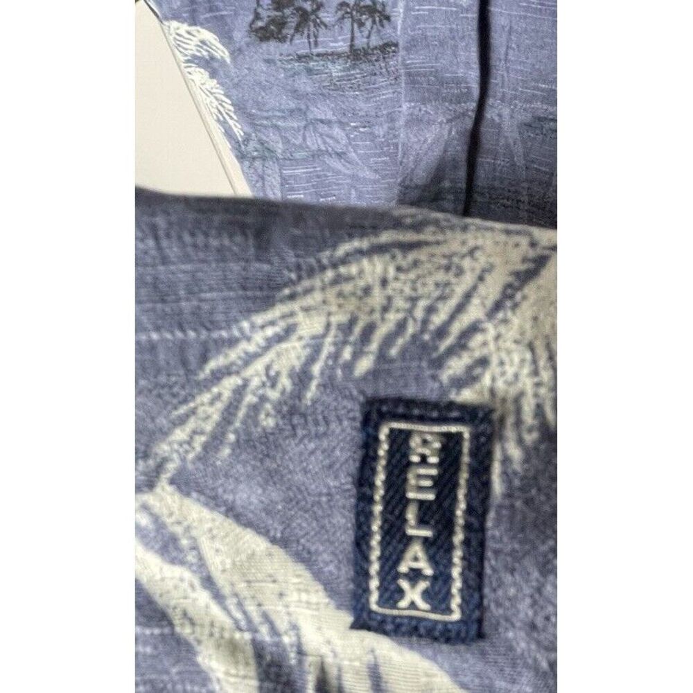 TOMMY BAHAMA Men's S/S Shirt, Sewn Patchwork Pattern,‎ XL - Picture 6 of 11
